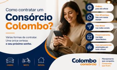 Como contratar um Consórcio Colombo? Conheça todas as formas de fazer seu plano